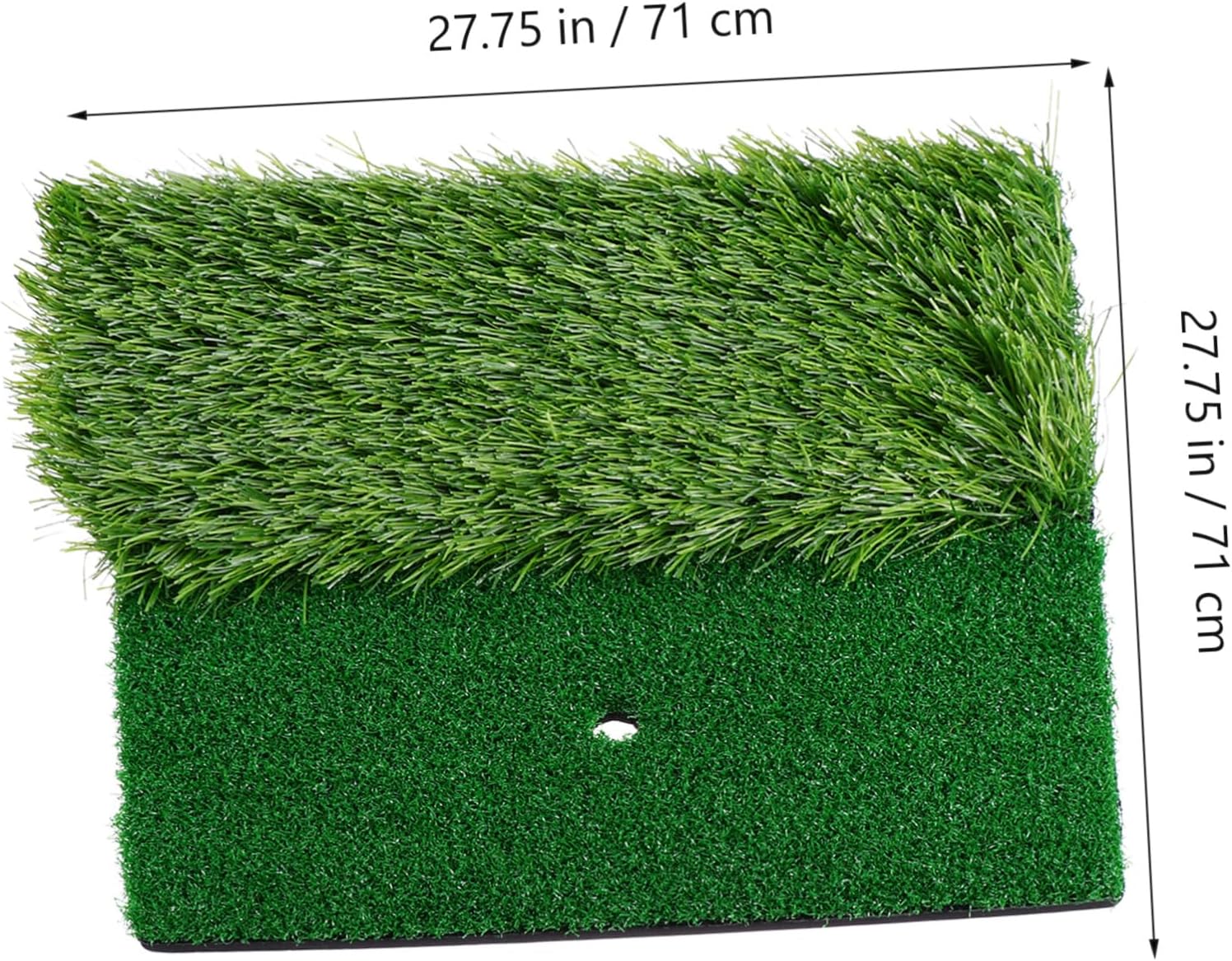Portable Golf Practice Set with Nylon Net and Stable Frame, Includes Mini Hitting Mat for Indoor and Outdoor Practice, Training Aid for Golfers