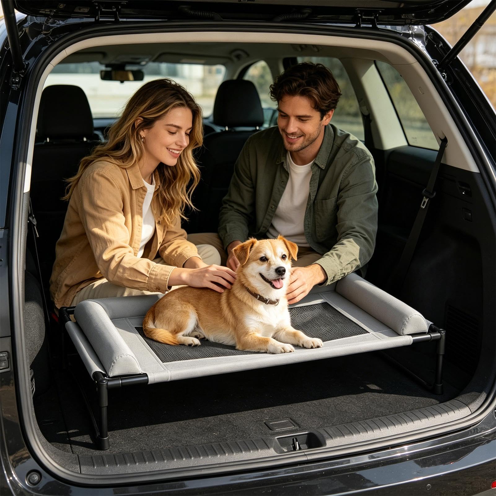 Generico per cani da esterno Traspirante – pieghevole tappeto anti da e | da viaggio per cani per interni, esterni, , | pavimento, giardino, spiaggia e patio cani da esterno anti