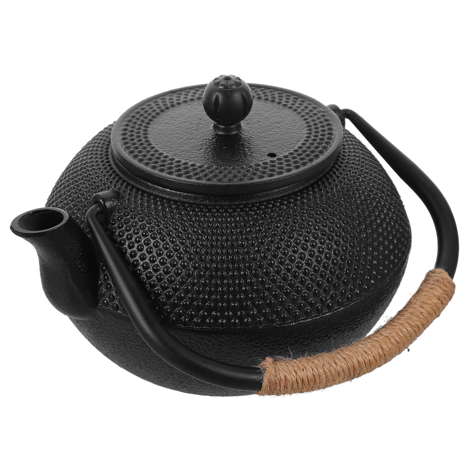 VILLCASE Théière Japonaise Fonte Grande Capacité avec Infuseur Acier Inoxydable Bouilloire Sûre pour Tous Feux Design Simple et Répartition Uniforme Chaleur