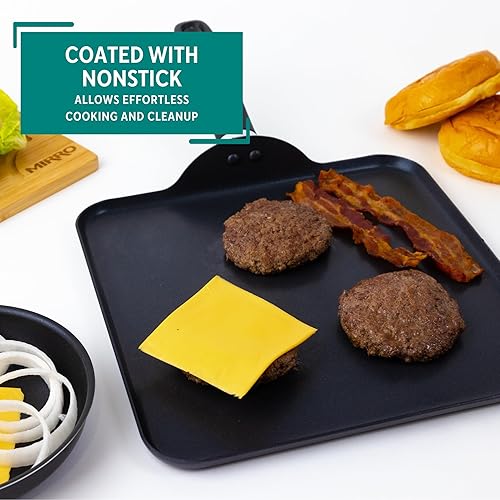 Miniatura 4 de Mirro A79713 Get A Grip - Utensilios de cocina antiadherentes de aluminio 110in color negro