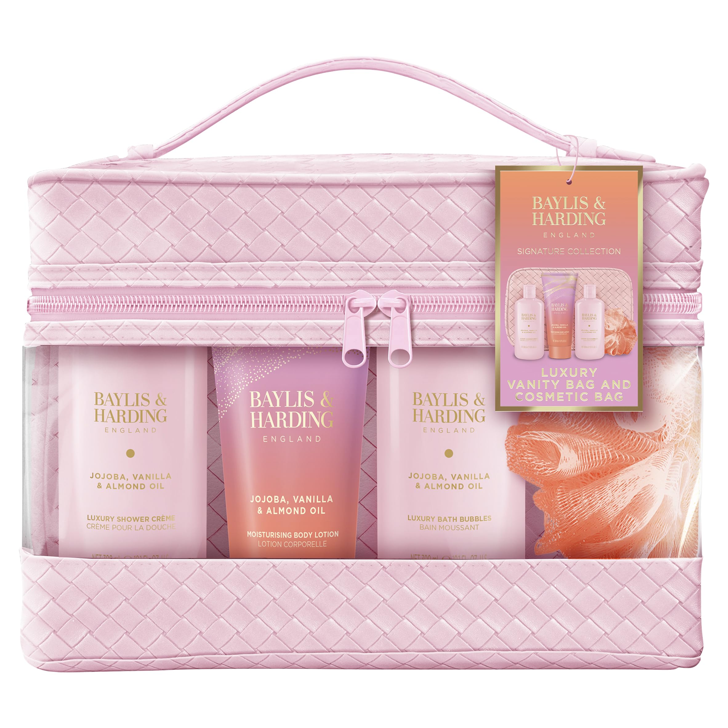 Baylis & Harding Set regalo di lusso con jojoba, vaniglia e olio di mandorle, vegano