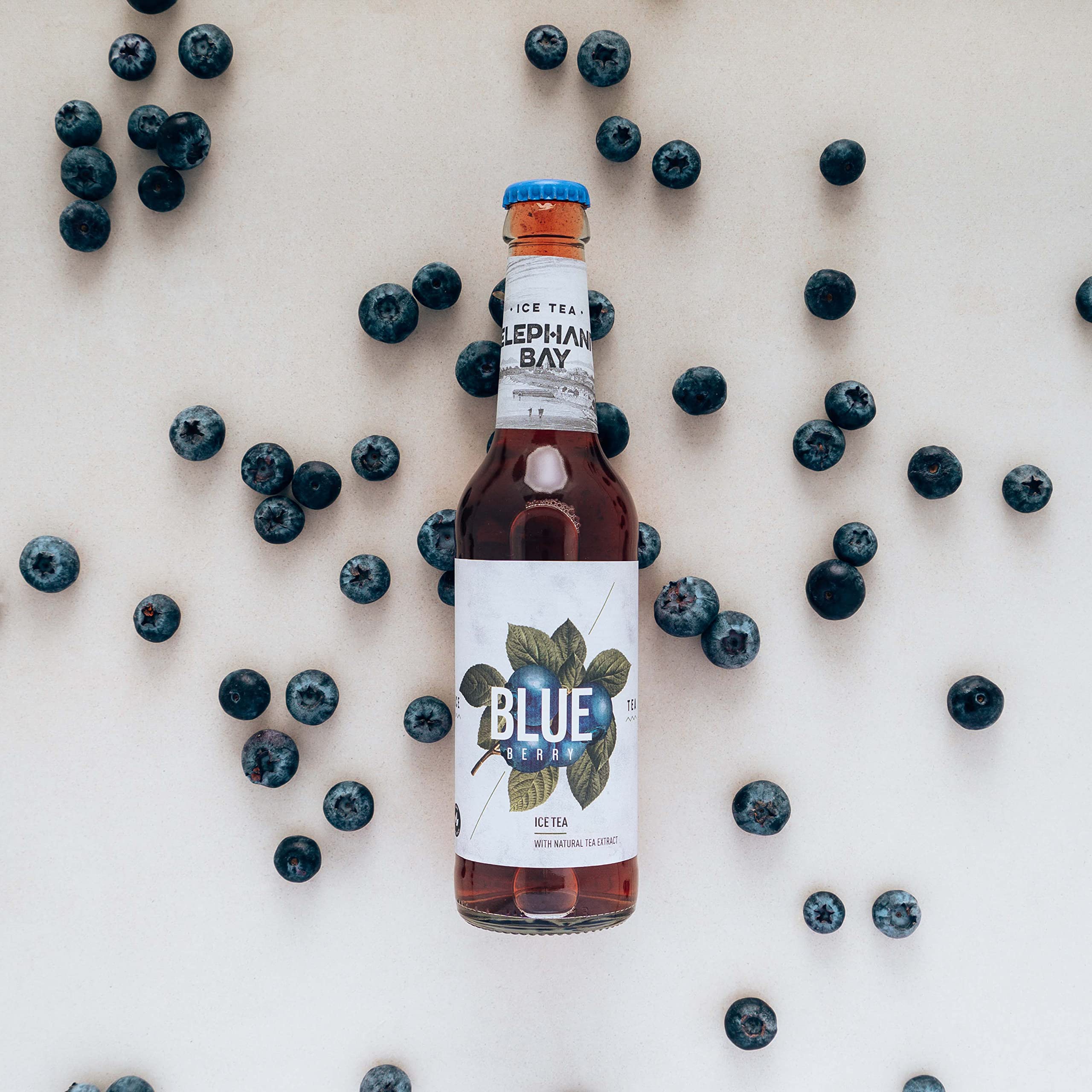 Elephant Bay ICE TEA Eistee Blueberry Set - 20x Elephant Bay Blueberry je 330ml inkl. Pfand - MEHRWEG
