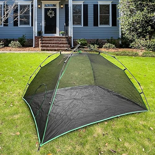 Recintos para gatos al aire libre, tienda de campaña para gatos con bolsa de almacenamiento, tiendas de campaña verdes para exteriores, corralito