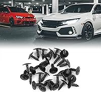 Vista 2 de uxcell 30pcs Tornillo Retenedor Guardabarros Liner Bajo Cubierta Tornillo para Audi N90974701