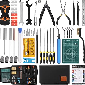 85 PCS 3D Printer Tool Kit PEI-Friendly