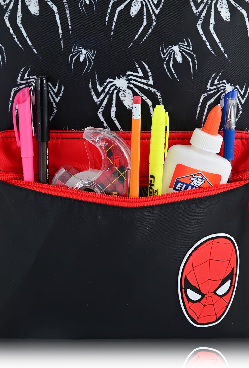 Marvel Spiderman Backpack for Kids | Spiderman Bookbag for Boys, Girls, Unisex | Toddler Travel Bag, Cool Lightweight Bag for School | Ages 3+ - Image 5