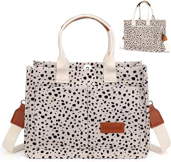 LHMTQVK Canvas Tote Bag for Women, Large Work Purses Bible Tote