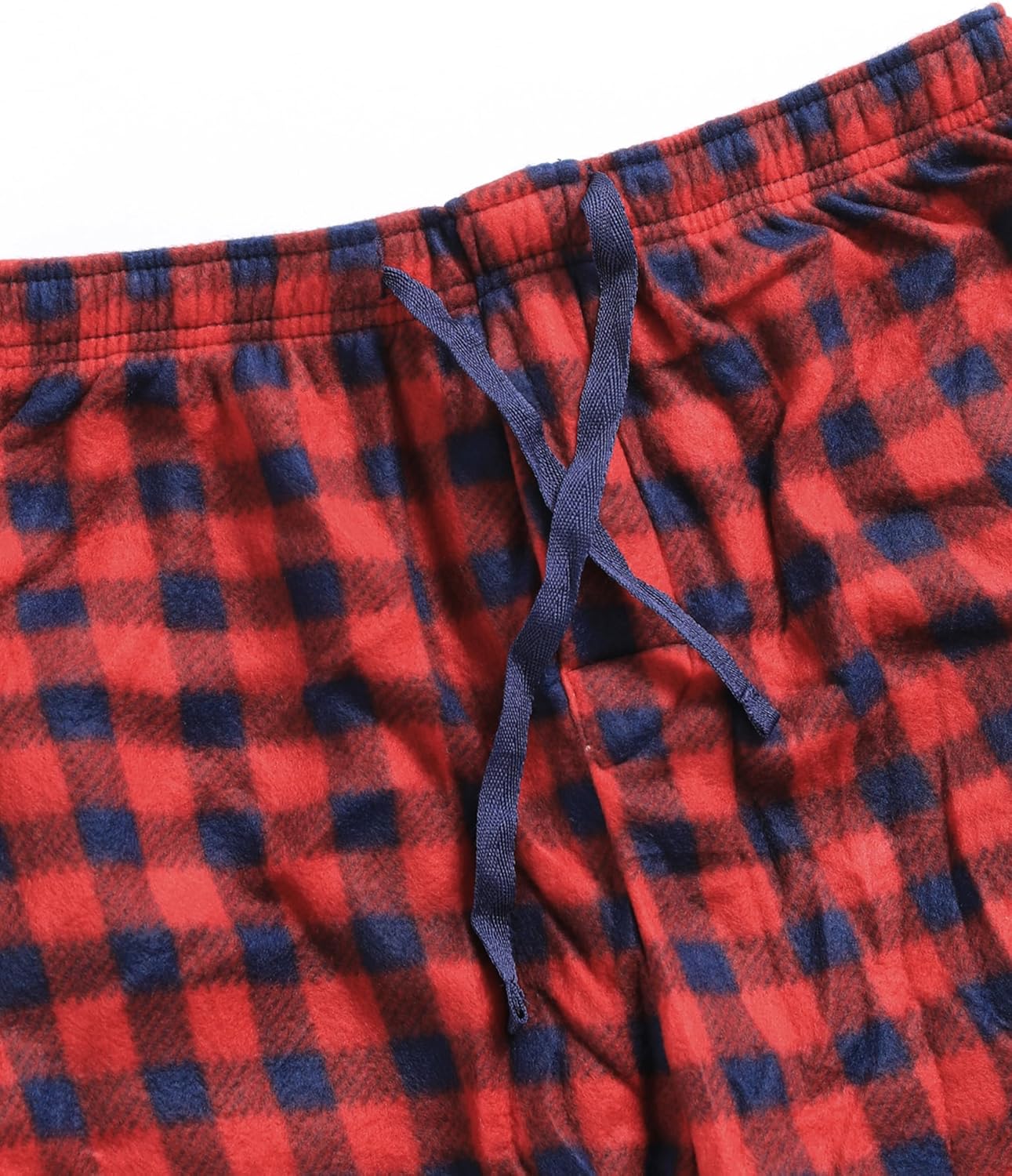 Active Club 3 Pack Mens Fleece Pajama Pants - Plaid Lounge Bottoms with Pockets (S- 3X) - Image 4