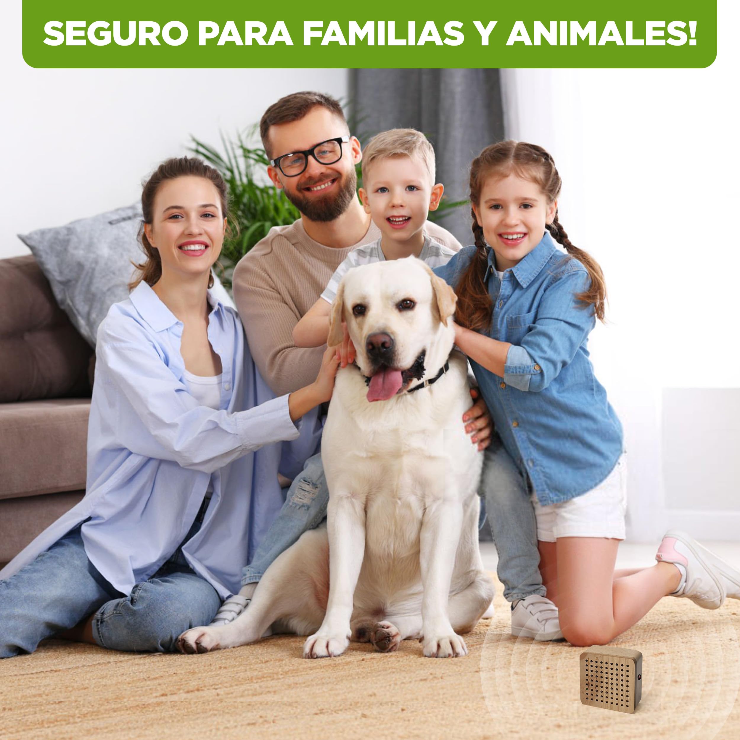 ISOTRONIC Repelente Ultrasónico para Ratones y Ratas — Dispositivo para Áticos, Sótanos y Garajes — Sin Veneno ni Trampas — Alcance Efectivo 40 m² — Pack de 3 Unidades