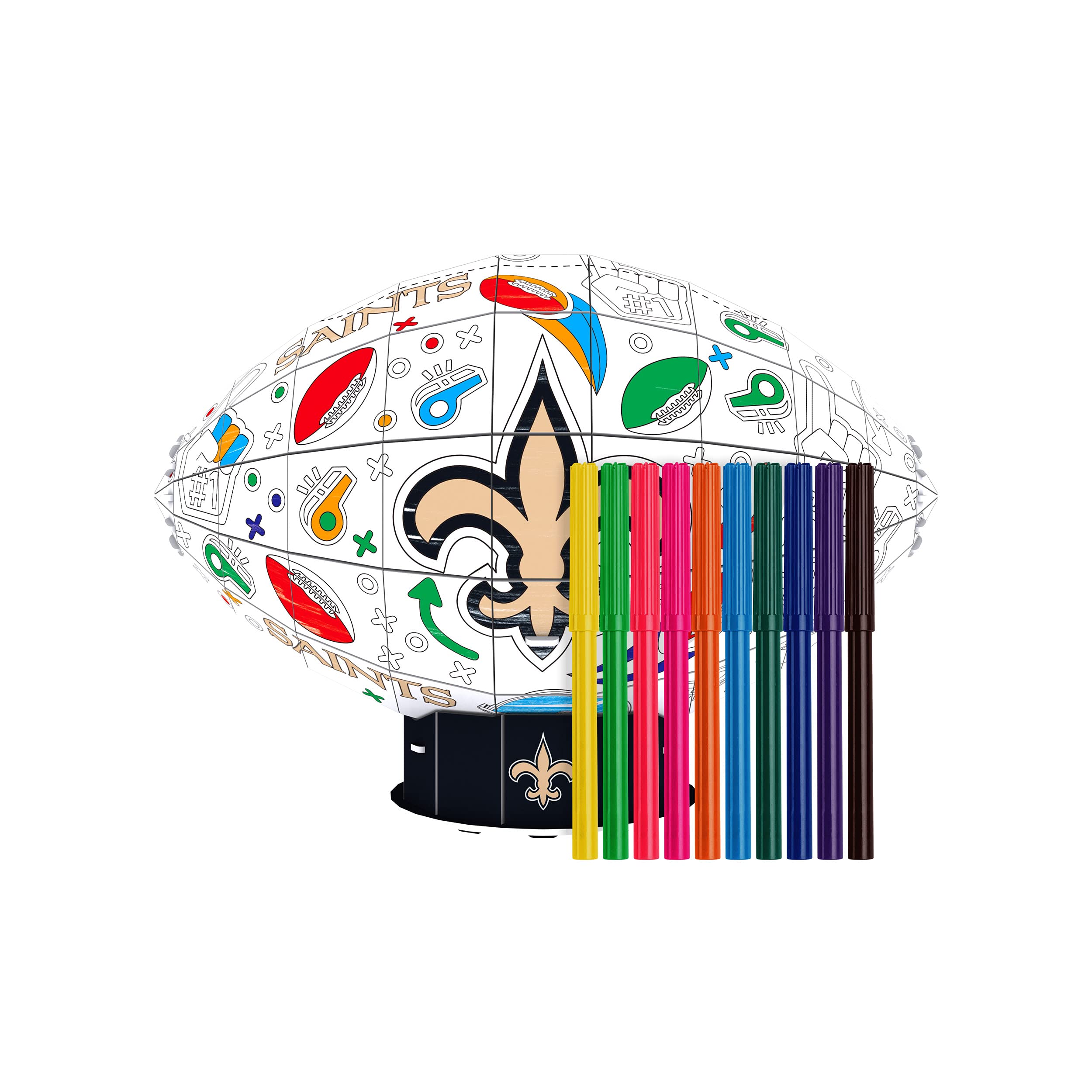 FOCO New Orleans Saints NFL PZLZ Craft Kit