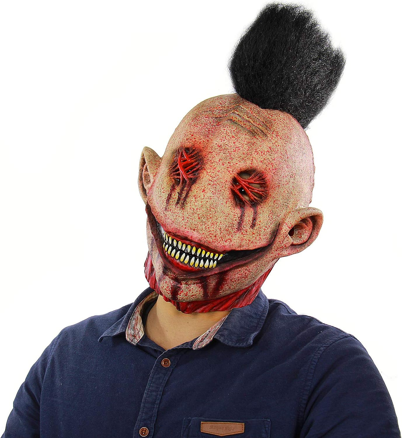 Scary Halloween party party lifelike monster latex mask halloween mask scary Alien