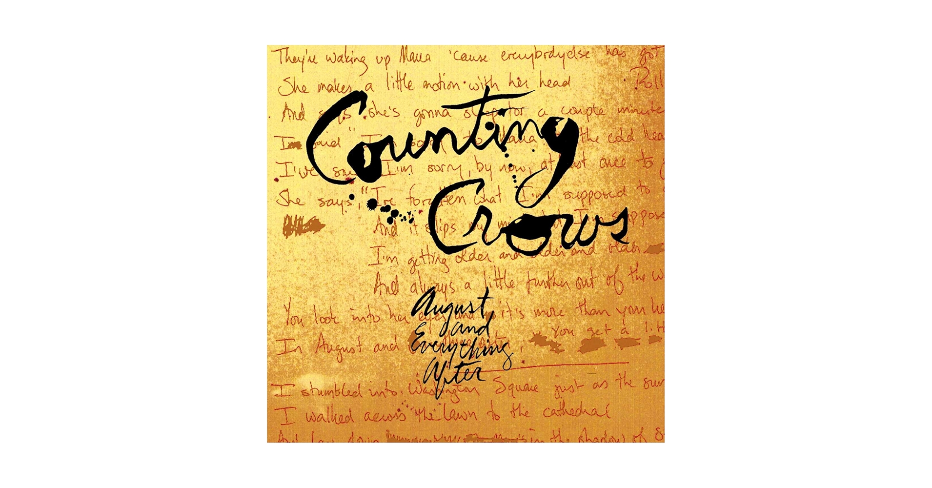 (未使用･未開封品)オーガスト・アンド・エヴリシング・アフター - ライヴ・アット・タウン・ホール Amazon.com: August and Everything After - Live at Town Hall