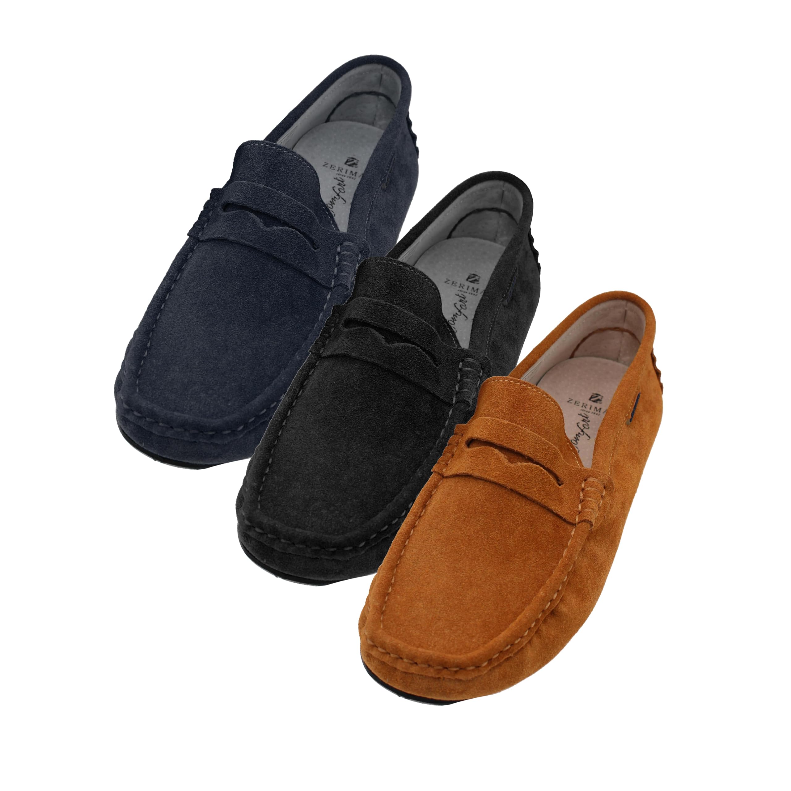 Zerimar Loafers Hombre Verano | Mocasines de Hombre Cuero | Zapatos Casuales Hombre | Mocasines Elegantes Hombre | Mocasines Hombre