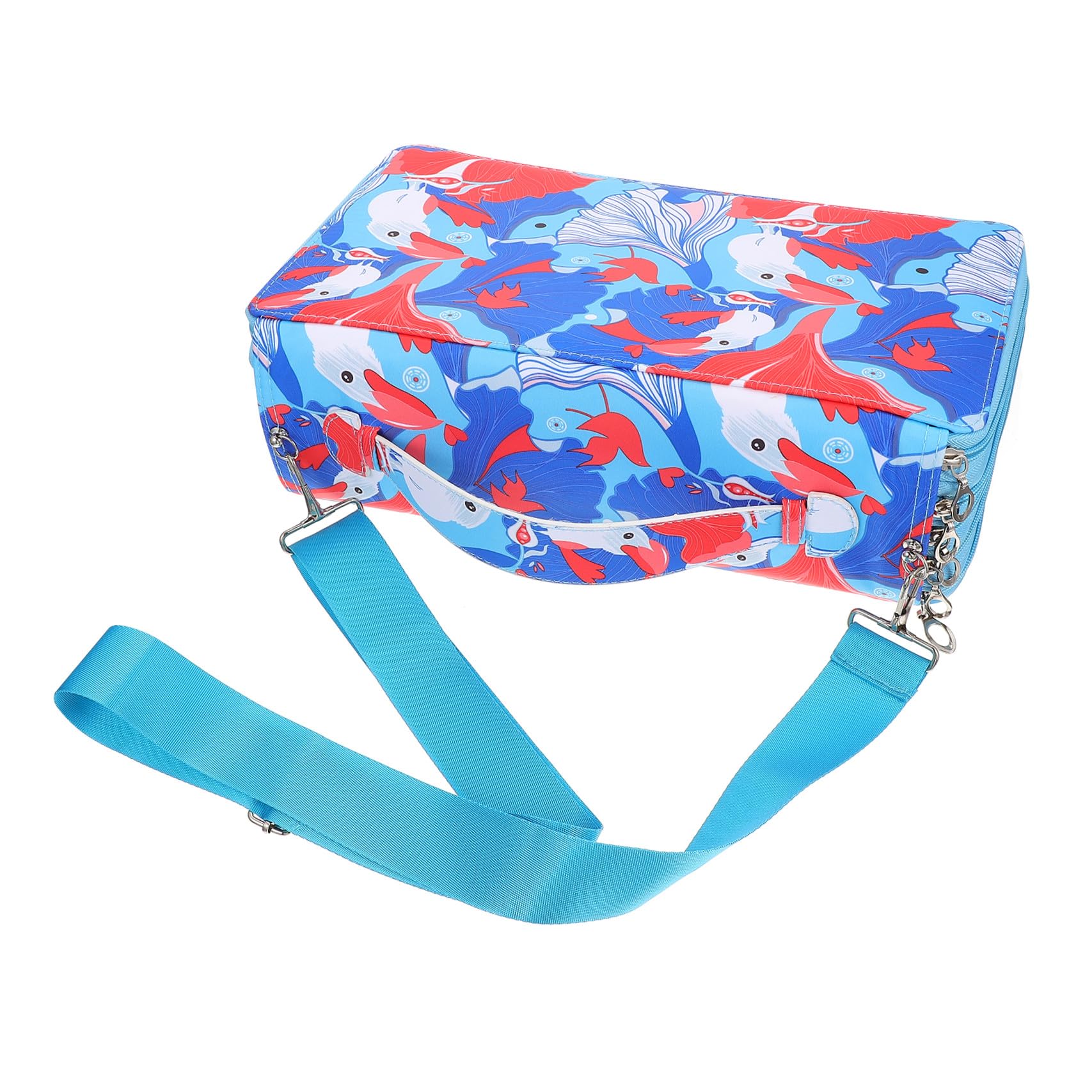1pièce Trousse à Crayons Multicouche Slots De Rangement Portable pour Dessin Et Fournitures Scolaires avec Poignée pour École Et Bureau