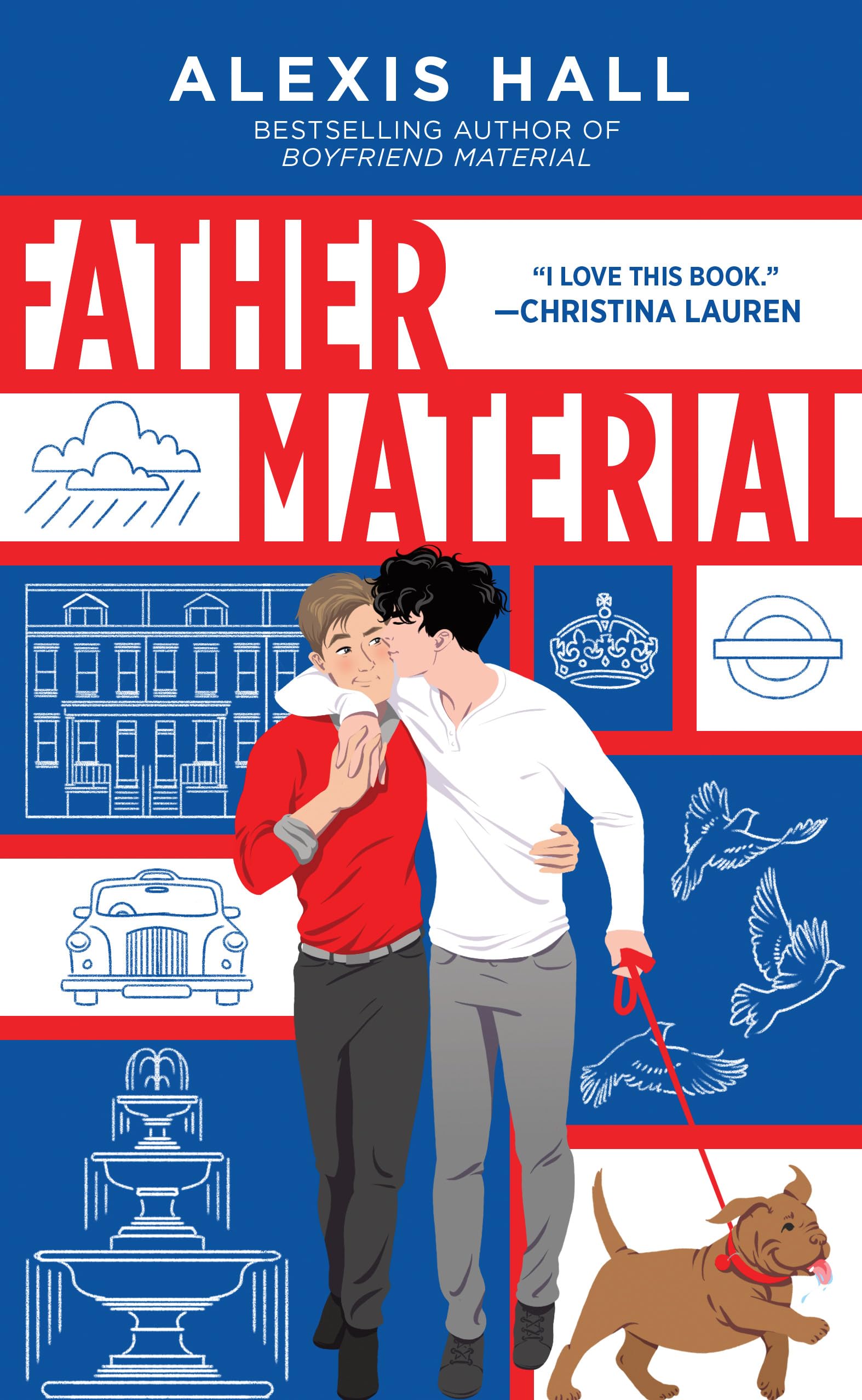 Father Material by Alexis Hall (Paperback Book)