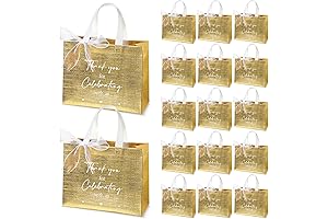 CHENGU 50 pcs Thank You Gift Bags | Wedding Bags Hotel Guest...