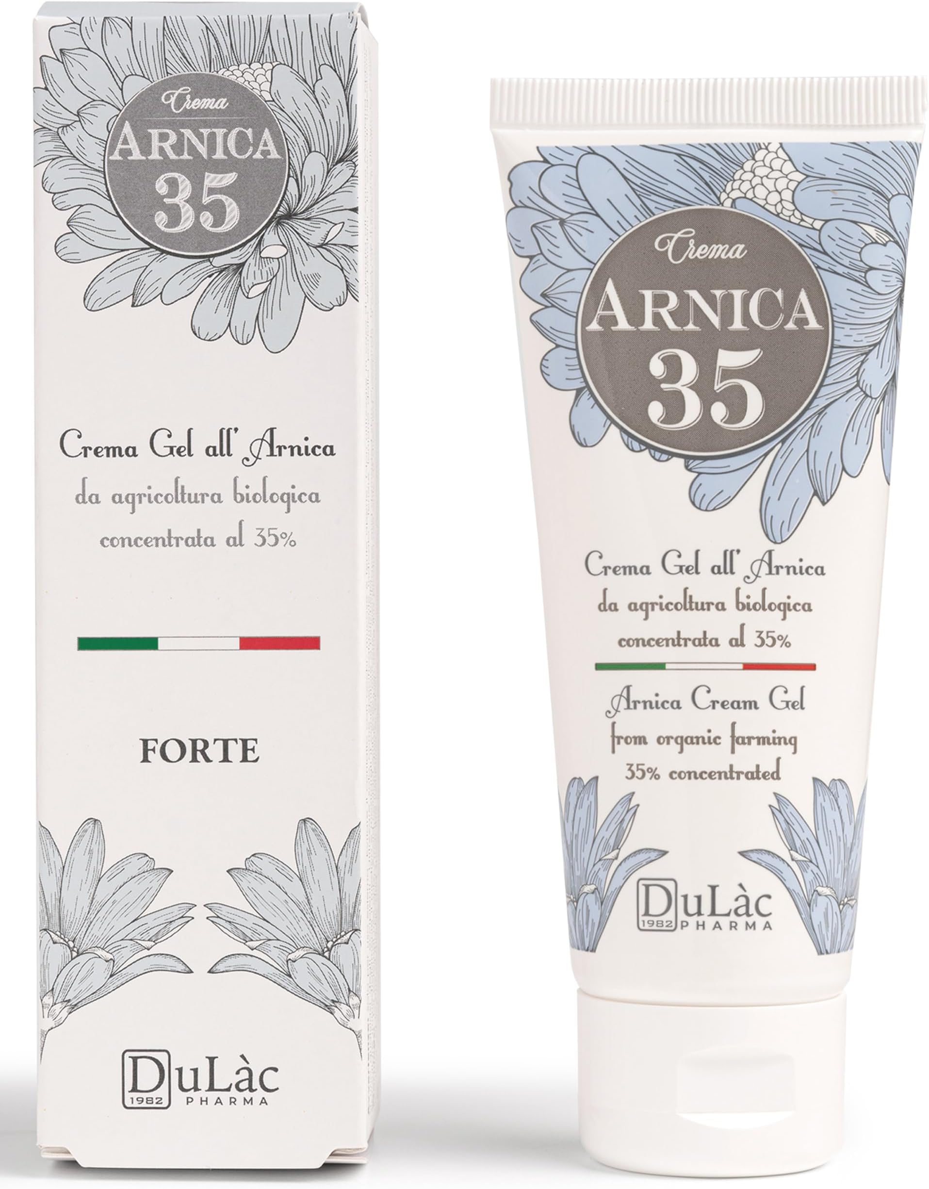 Dulac – Arnica Cream 2.53 Fl Oz | with Organic Arnica Montana Extracts | Natural Soothing & Skin Care Cream