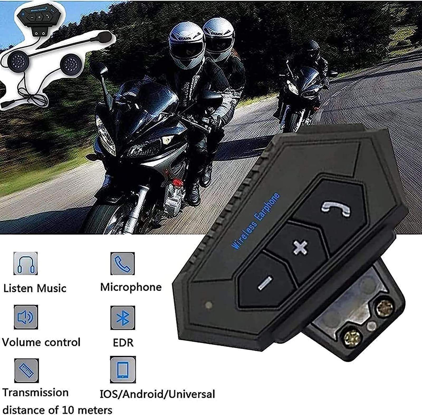 Adultos Modular Bluetooth Integrado Casco Moto Cascos Integrales,Casco Abatible con Doble Visera Doble Lente Sistema De Ventilación Forro Extraíble ECE Homologado para Mujeres Y Hombres