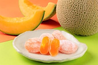 Mochi Melon Premium Traditional Japanese Rice Cakes 130g Soft Chewy Wagashi Food Sweets Estala