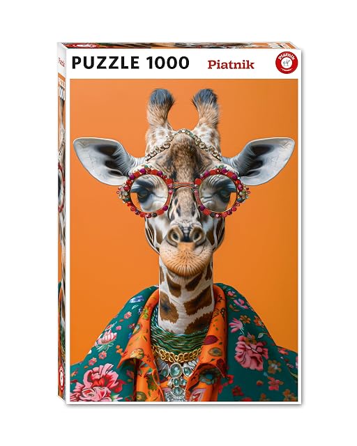Piatnik Puzzle de 1000 Piezas, diseño de Jirafa Loca