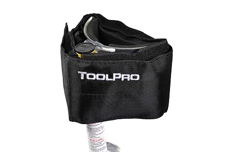 ToolPro Replacement Padded Velcro Soft Strap Kit - Easy On Site Replacement & Installation - Heavy Duty - Designed for All Day Use - 1 Pair