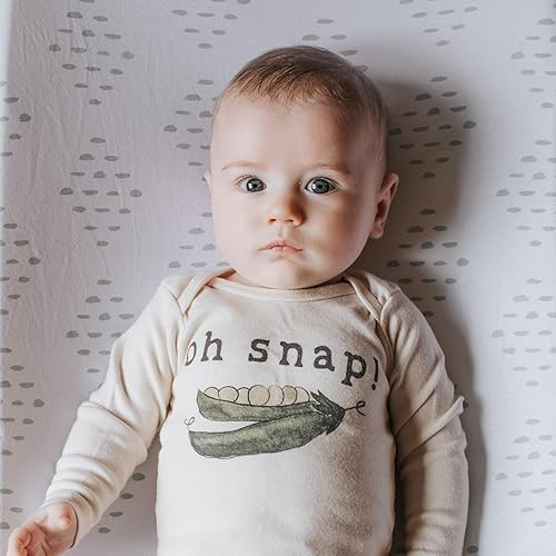 Miniatura 7 de Funda para cambiador, sábanas de cuna para colchón de bebé de 36 x 18 pulgadas, unisex, gris salvia diamante, paquete de 2 unidades