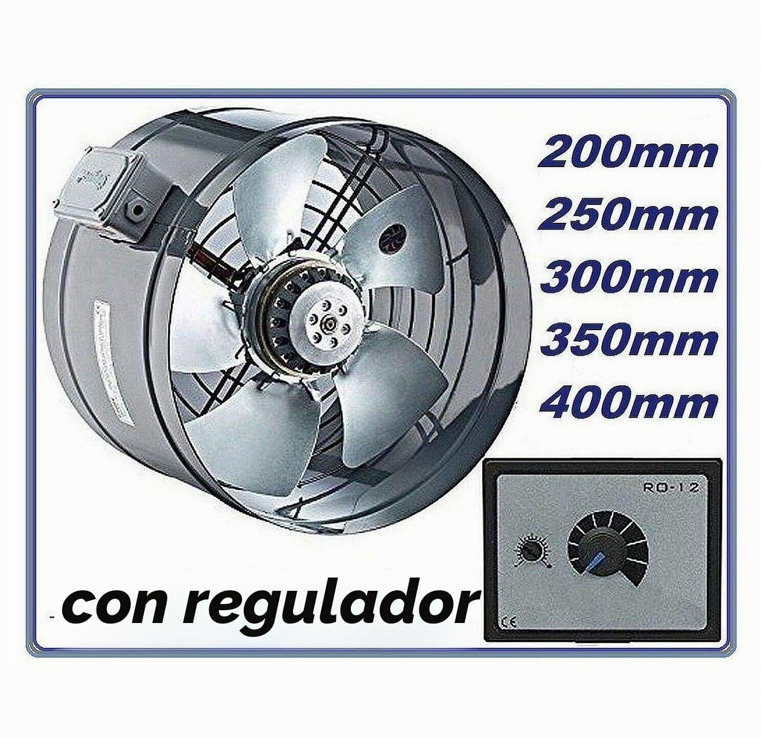 S & P Soler Palau TD 350/125 Silent Ventilador Tubo Ventiladores Canal Extractor Ventilación Canalizado