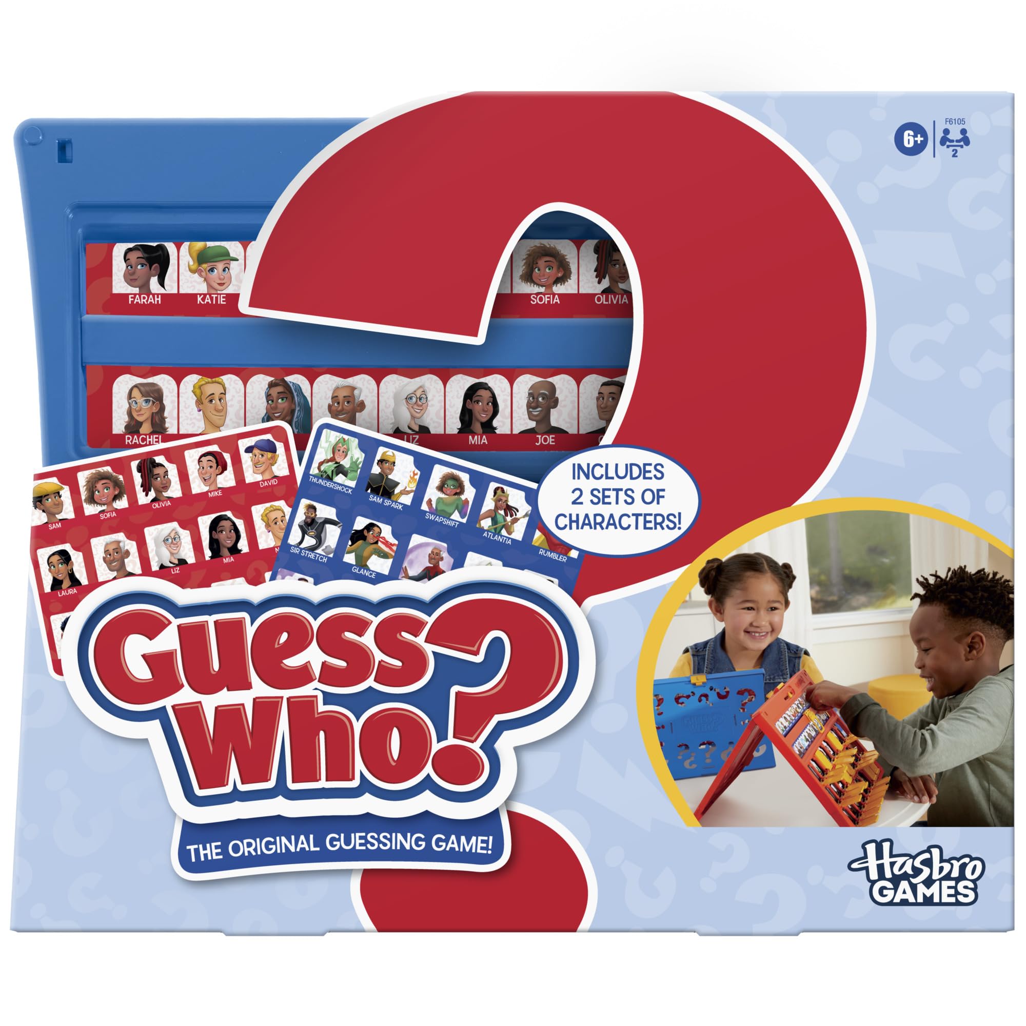 Hasbro Guess Who Classic Board Game 285 F6105