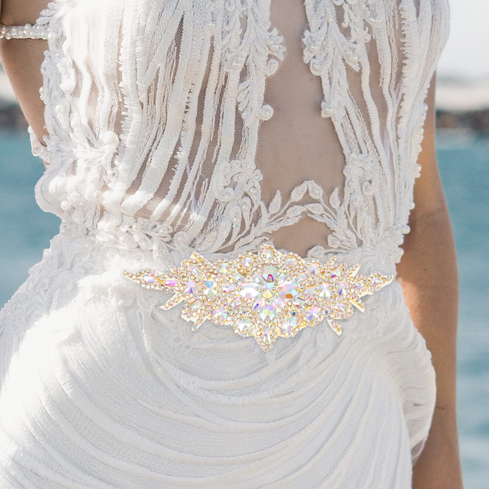 Faja Cinturon De Flores Para Vestido De Novia Cinturones De Flores