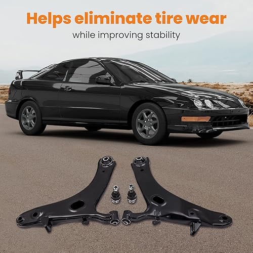 Miniatura 5 de maXpeedingrods Brazos de control inferiores delanteros para Subaru Forester 2009-2013, para Subaru Impreza 2011-2014 con conjunto de rótula,