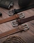 CHAOREN Belts Men - Full Grain Leather Belt for Jeans - Designed for Work Casual Occasion
