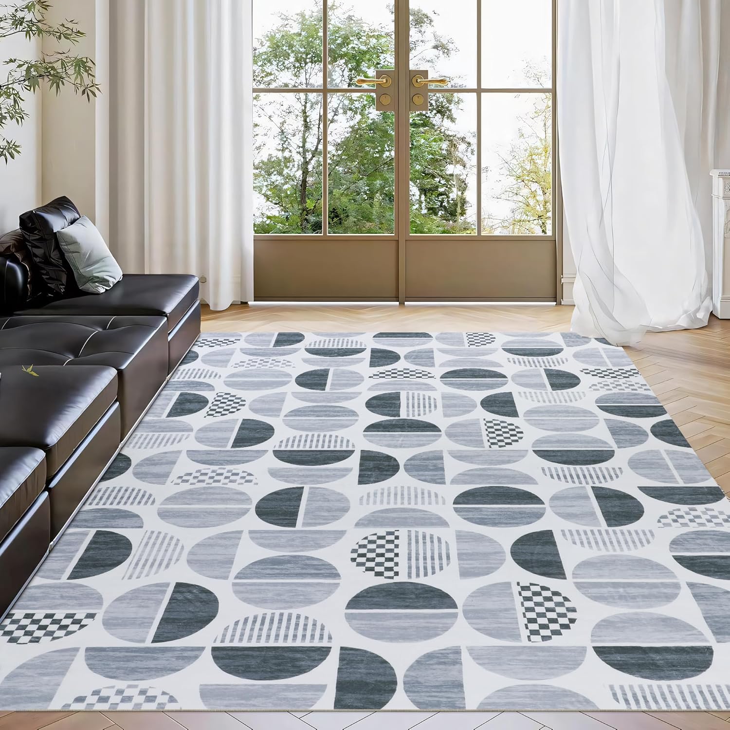 Amazon.com: HOMBYS 9x12ft Boho Area Rug for Living Room Bedroom, Large ...