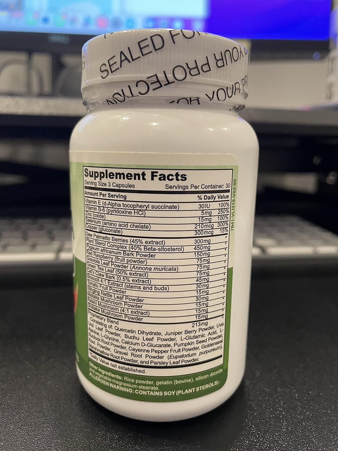 Eden Formulations Virprosta Natural Prostate Support - Health Supplement for Men - Enhance Urine Flow, Relieve Urinary Pain, Maintain Healthy Prostate Gland Size - 33 Active Ingredients - 90 Capsules : Health & Household
