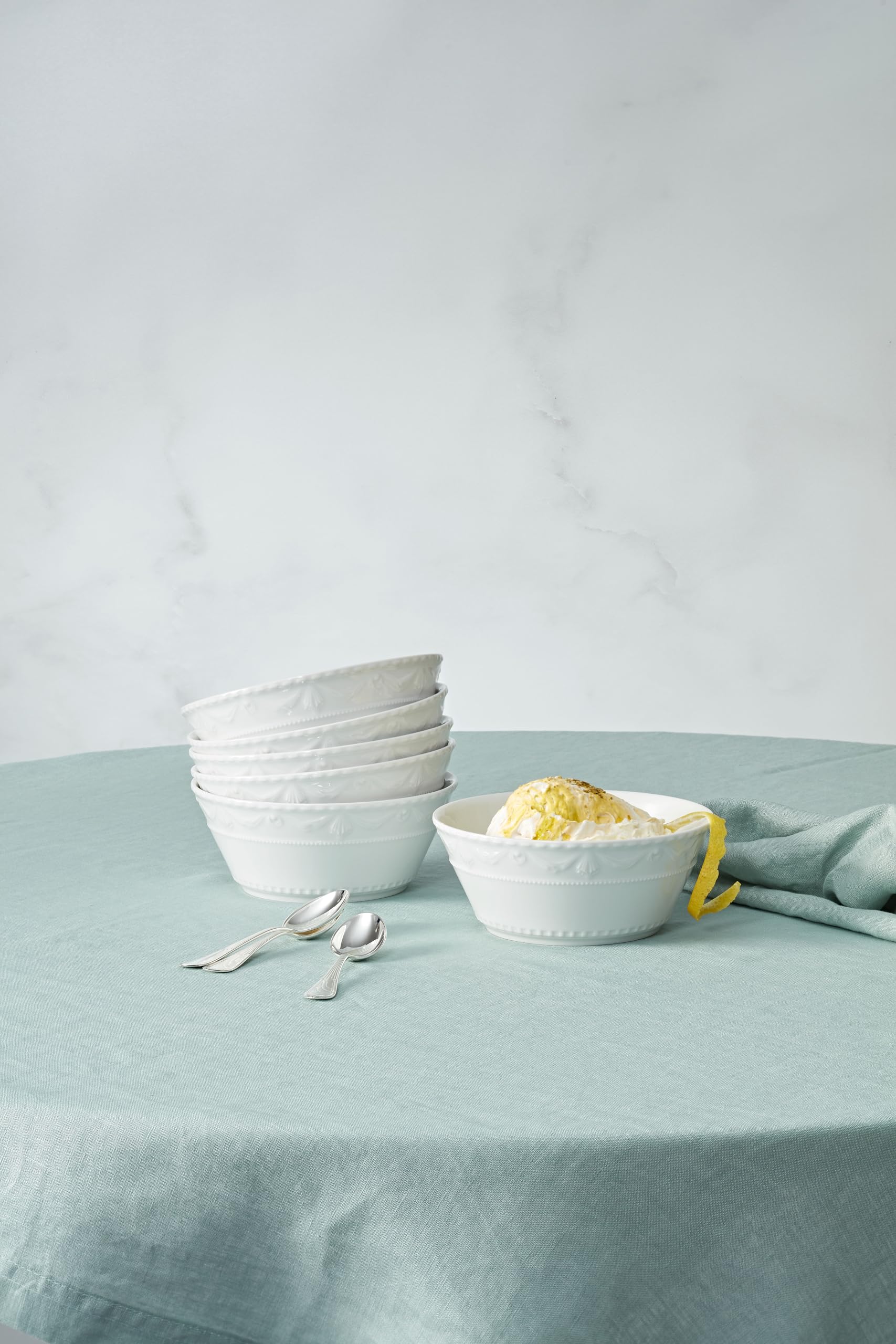 KPM Berlin Treatment Country Cereal Bowl, White Porcelain, 63 x 150 x 150 cm - Image 3