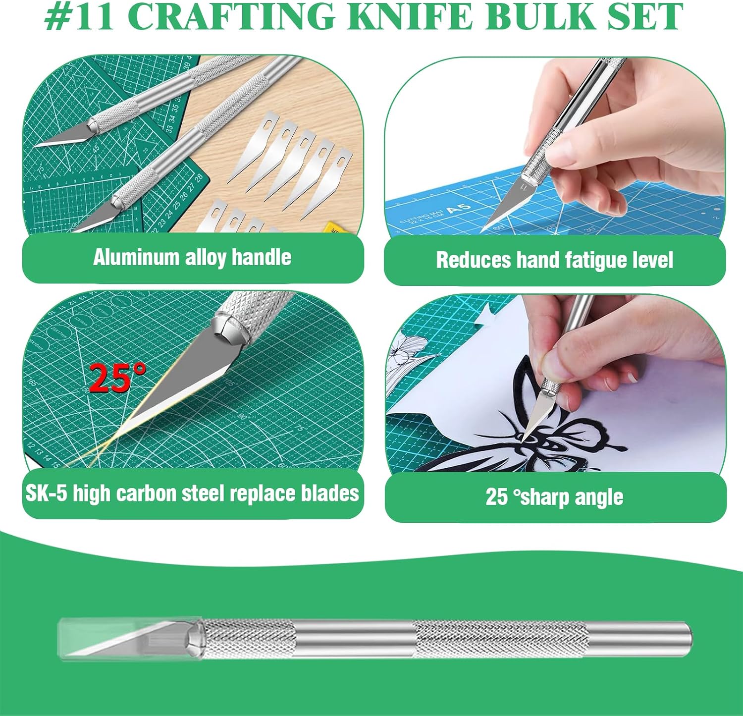 17Pcs Hobby Model Basic Tool Kit Contains Flush Pliers, Mini File, Crafting Knife with Replacement Blades, Tweezers, Professional Modeling Building Fixing Set for Gundam