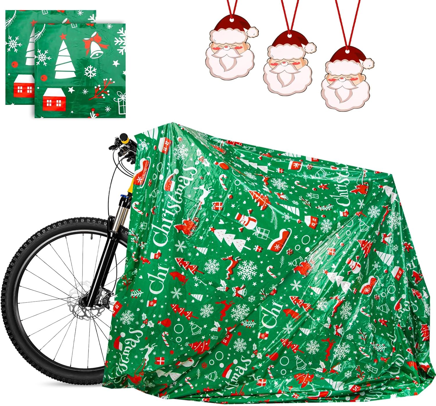 Ayfjovs 3PCS Jumbo Christmas Gift Bag for Large Gifts, 80 x