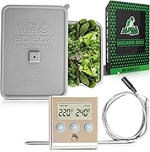 Decarboxylator Box, Silicone Baking Pan to Decarb & Infuse into Butter, Oils, & Tinctures, Kit for Magical Decarboxylation & Infusions with Digital Thermometer - Edibox Titanium