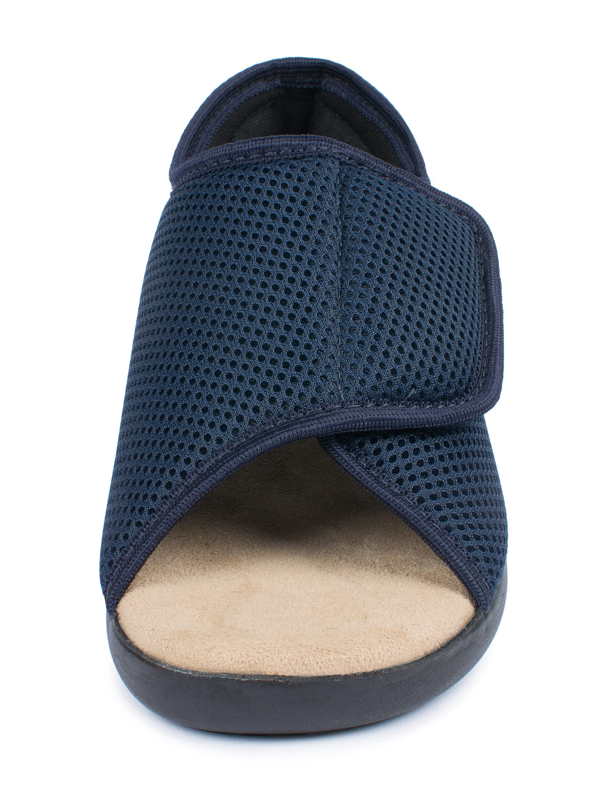 Aerosoft Sandalia de rehabilitación Stretch 14 para mujer y hombre, cierre de velcro, ancho G-H, antideslizante