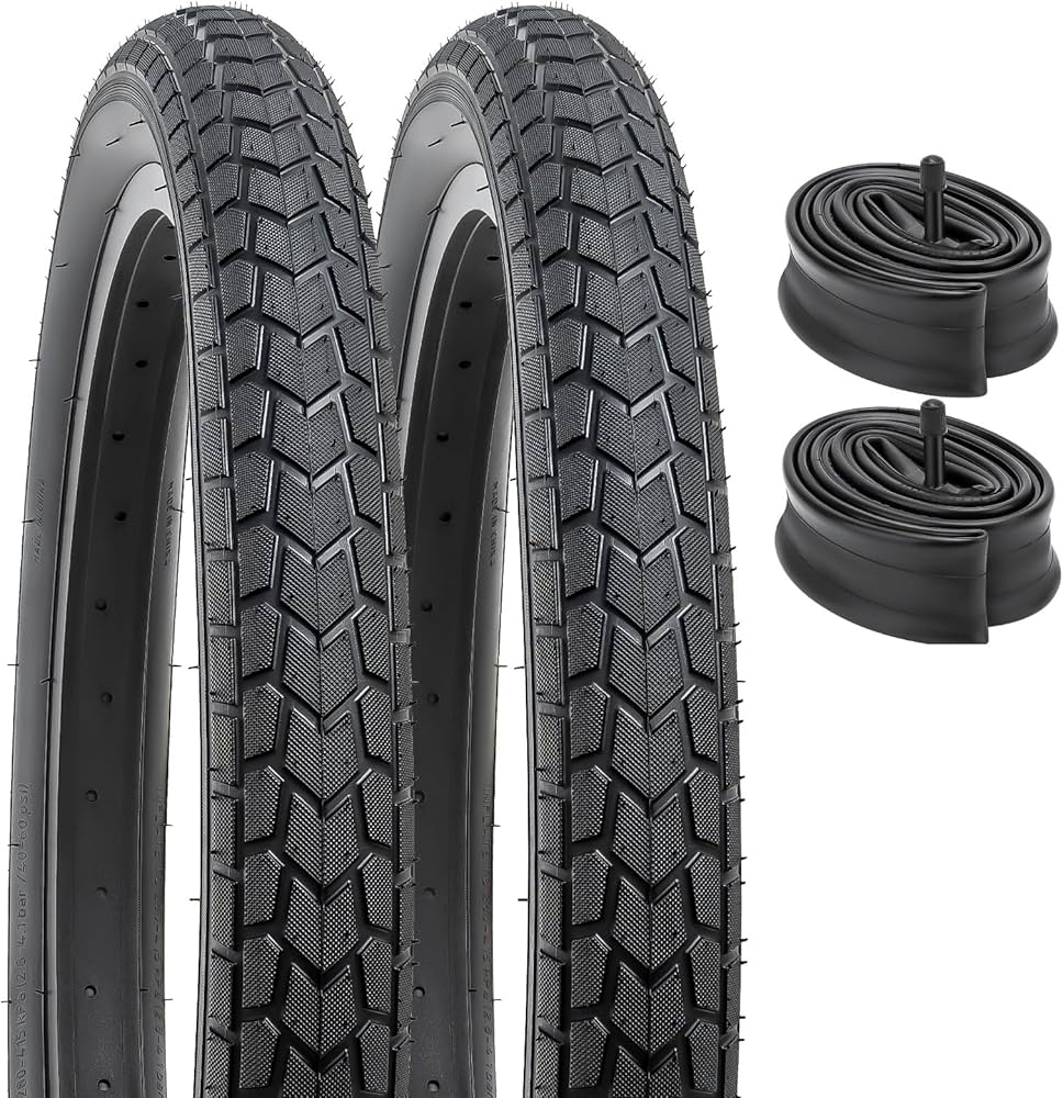 Amazon | YunSCM 2本セット,20 2.1 タイヤ,20x2.10 54-406 自転車