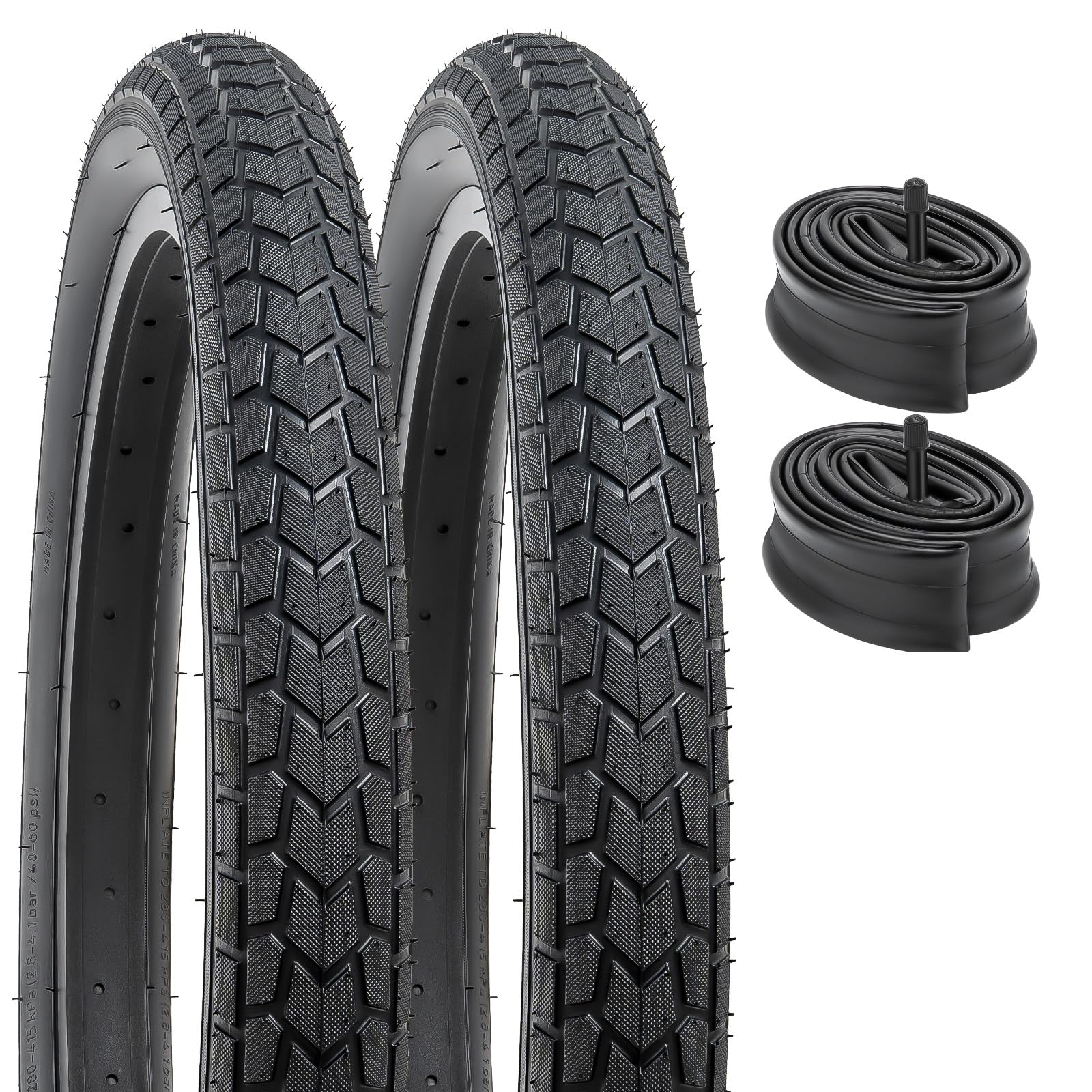 Amazon | YunSCM 2本セット,20 2.1 タイヤ,20x2.10 54-406