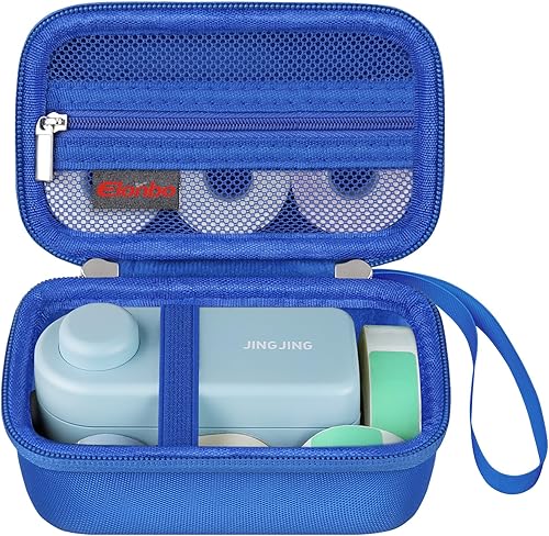 Elonbo Makeid L1 - Estuche de transporte para máquina etiquetadora Makeid L1, portátil Bluetooth, bolsa de almacenamiento para impresora de