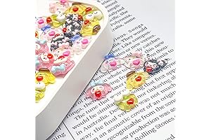 48PCS Kawaii Resin Nail Art Charms: Your Go-To for Adorable Nail Embellishments
