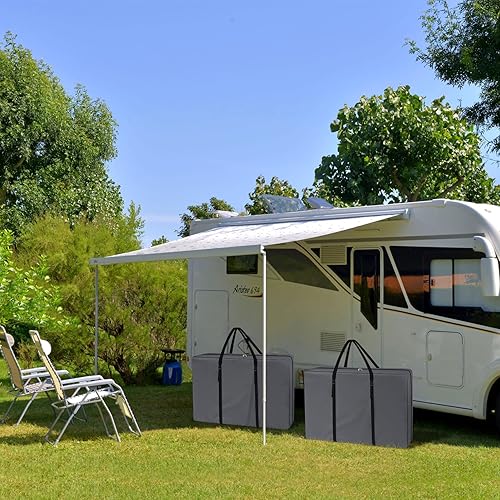 Miniatura 8 de Explore Land Bolsa de almacenamiento para silla de alta resistencia para plegable, Longue gravedad cero, peso ligero, transporte plegable andador