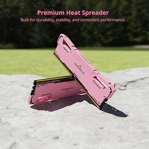 Miniatura 5 de Timetec Pinnacle Konduit Kit de 32 GB (2 x 16 GB) DDR4 3200 MHz PC4-25600 CL16-18-18-38 XMP2.0 Overclocking 1.35V Compatible con AMD e Intel Desktop