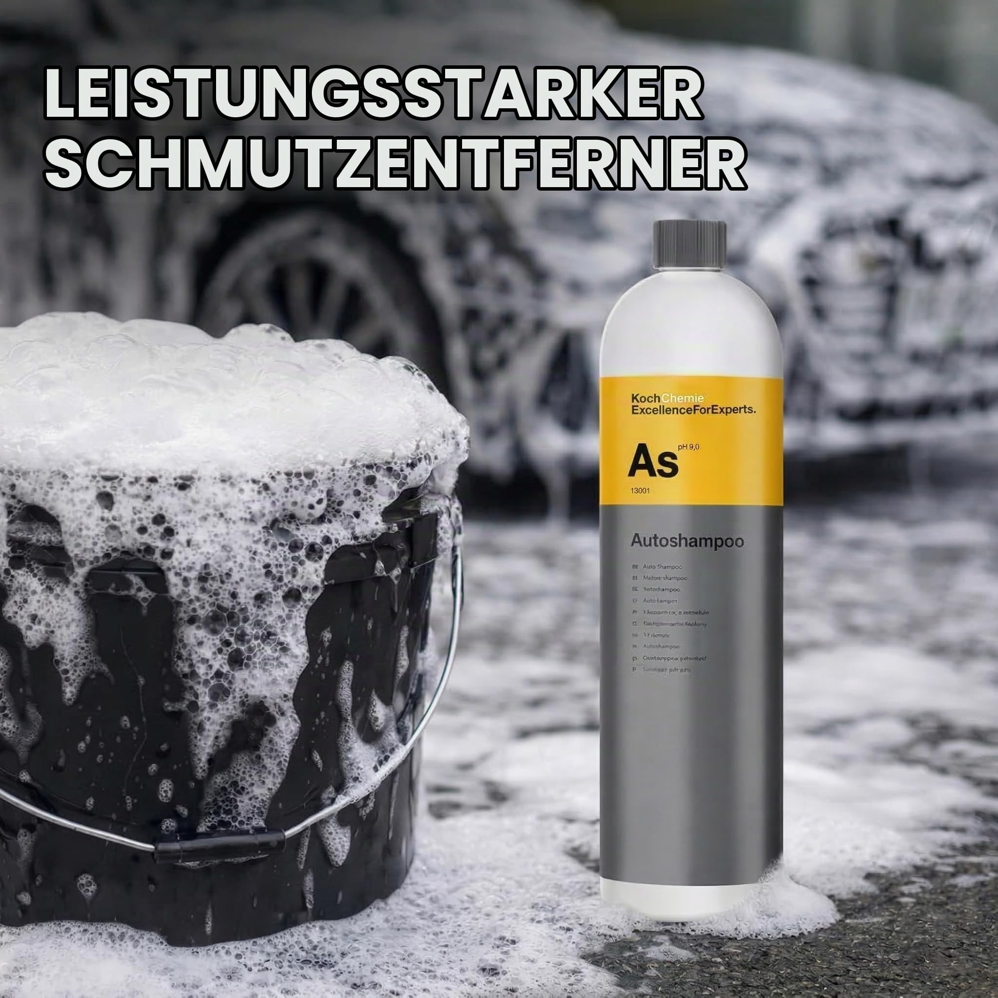 Koch Chemie Autoshampoo As 11 kg | 10,68 l | Kanister | Auto-Shampoo