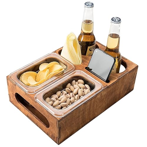 Wood Beer Box - Gift for Beer Lovers, Dad, Man,