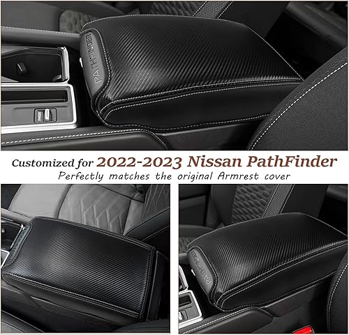 Miniatura 2 de SKTU Nissa n Pathfinder 2022 2023 2023 Funda para reposabrazos central, funda de consola para reposabrazos 2023 2022 Nissa n Pathfinder Accessories