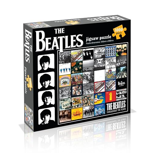 Beatles Album Collage (1000 Piece Jigsaw Puzzle)