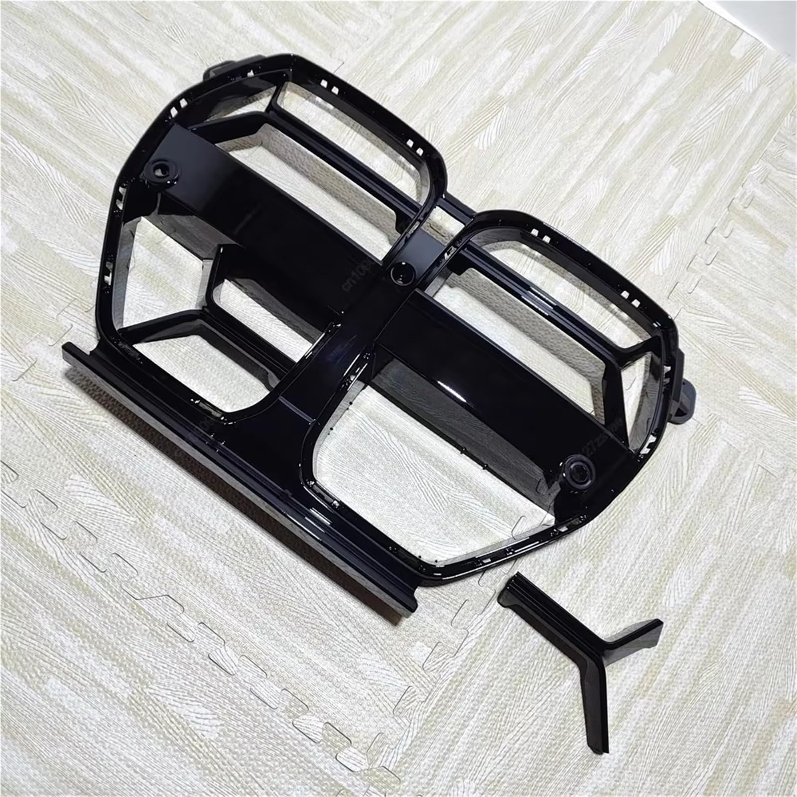 Griglia Anteriore Auto Per BMW Per M3 G80 G81 Per M4 G82 G83 21-2024 Bodykit Tuning CS Style Paraurti Anteriore Auto Griglie Griglia Cofano Lucido Con ACC Griglia Radiatore