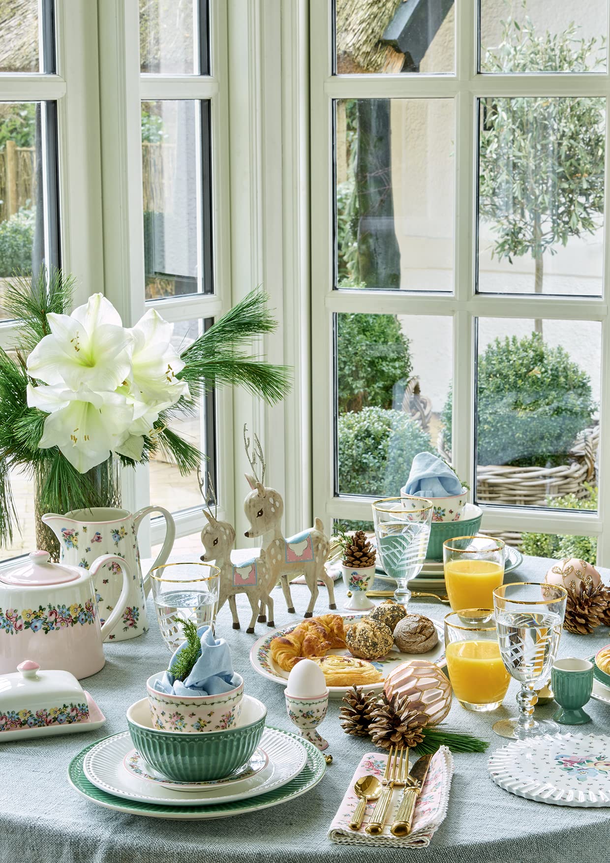 GreenGate Alice Teetasse Dusty Green 0,4l